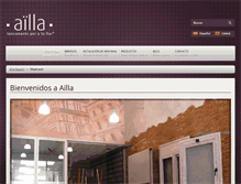 Tablet Screenshot of ailla-alumini.com